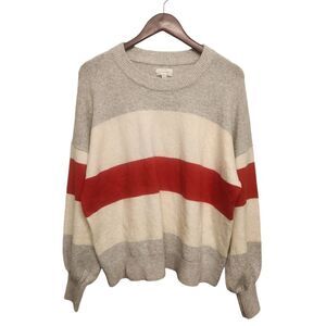 Lucky Brand Women's Colorblock Sweater XL